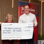 Simpkins Edwards Partner James Welton with Mayor of Barnstaple Janet Coates