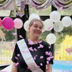 Gender reveal at Butterfly Lodge