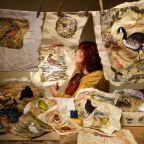 Chloe Morter and her textile art