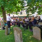 EDDB playing at Sidmouth Parish Church.