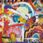 Gillian Ayres, Helios, 1990, oil on canvas © the artist's estate