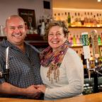 Mike and Jacqui Down, owners of The Volunteer Inn Mike and Jacqui Down, owners of The Volunteer Inn