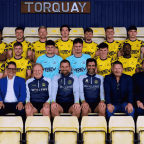 Torquay United Team sat down