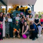 Photo caption: (Pictured from left to right, back row: Beckii Ames, Senior Carer; Carla Bowman, Home Manager; Sarah Lawson, Domiciliary staff and winner of ‘Master of Multitasking Award’; Anita Owusu Mensah, Care Assistant; Cath Donelly, Senior Carer and joint winner of ‘Above and Beyond Award’; Jay Thompson, Chef; Holly MacGregor, Dementia Ambassador and winner of ‘The biggest heart award’, Shauna Smith, Business Administrator; Katy Ullah, Customer Relations Manager; Charlie Stacey, Deputy Mana