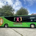 Safer Plymouth green bus