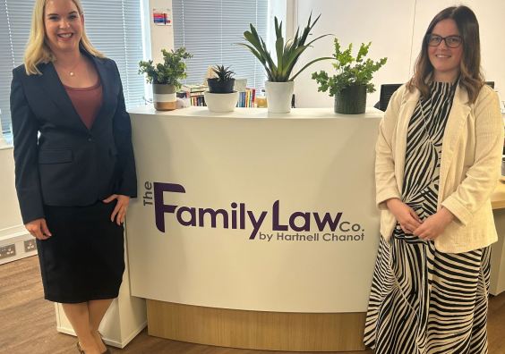 Two solicitors at The Family Law Company