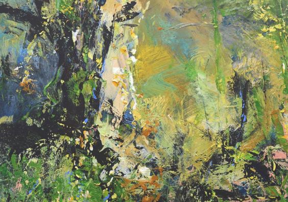 James Tatum - Spring Morning, Oak Tree