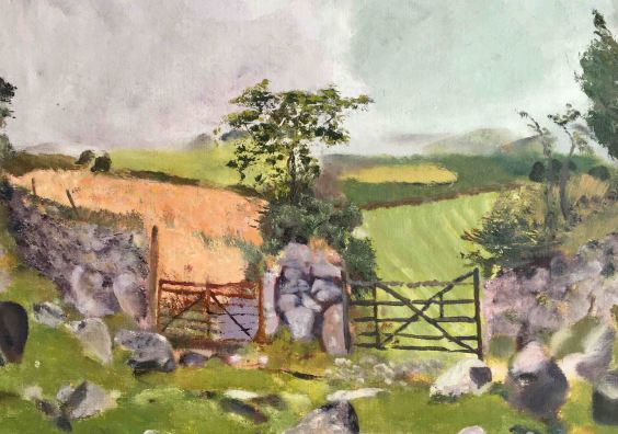 Jean Jones - Farm Gates Yelland 1970