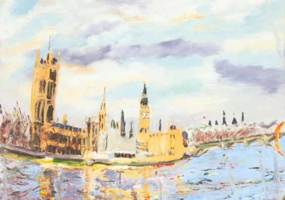 Palace of Westminster by Jean Jones