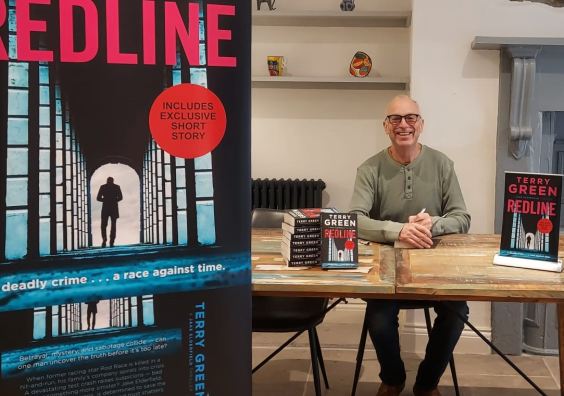Terry Green, author of Redline