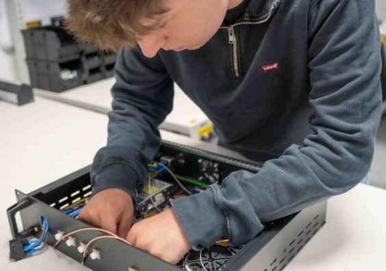 Ollie Lee has secured an engineering apprenticeship
