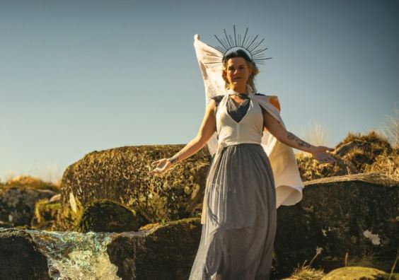 'St Gudula' stands by the River Swincombe on Dartmoor 