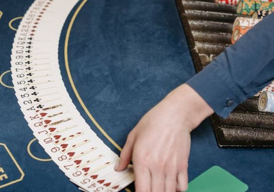 A professional dealer in the live section of no verification casinos in Ireland