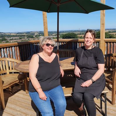 Two restaurant owners in Ottery St Mary