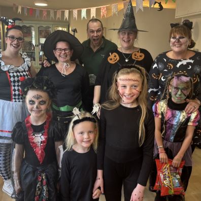 Halloween party at Butterfly Lodge