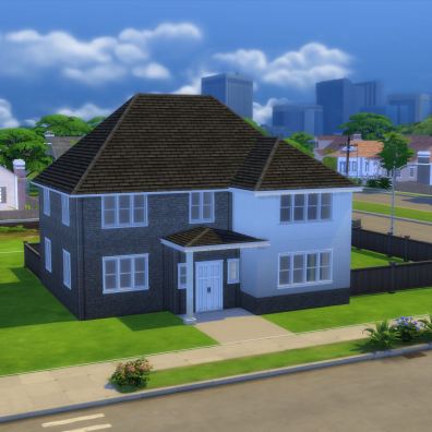 A Sims recreation of The Shaftesbury by @The.Sims_.Sisters