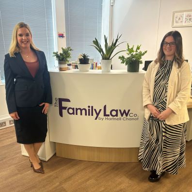 Two solicitors at The Family Law Company