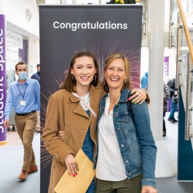 Isobel Burton and mum, Louise