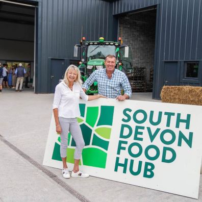 Julie and Ian Dennis, co-founders of South Devon Food Hub [Emily Fleur Photography]