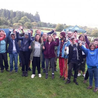 lifeworks night out on Dartmoor with the rangers