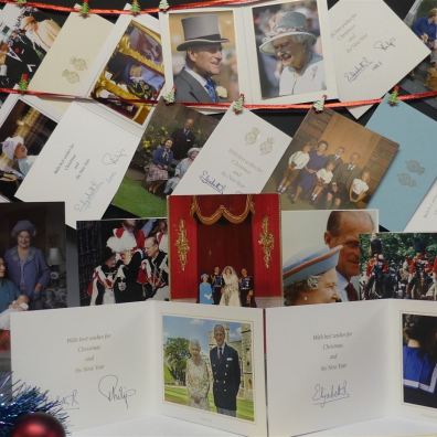 Christmas cards from The Queen