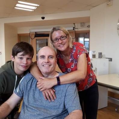 Sharon completes her husband Mike’s 100 mile mission for Devon Air Ambulance