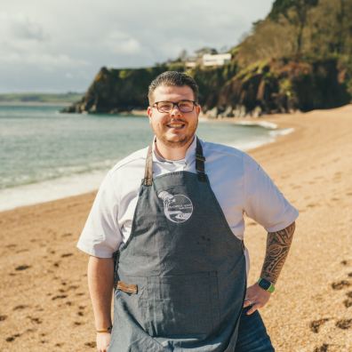 Sam Evans is the new head chef at Blackpool Sands, South Devon