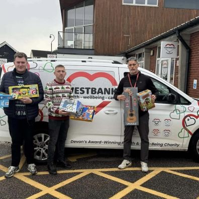 The toys and hampers were delivered to 50 local families