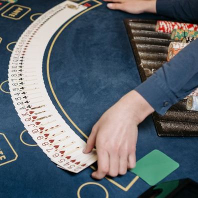 A professional dealer in the live section of no verification casinos in Ireland