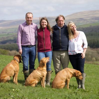 Mark Bury & Family, Eversfield Organic