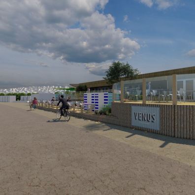 New plans approved for Venus Beach Cafe at Broadsands Image credit: Dillons Design Ltd