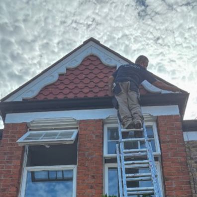 London terrace house roof construction project by UpKeep UK