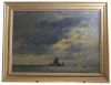 Edward Seago - Barges racing in the Harwich Approaches
