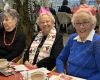 Enjoying the Christmas party