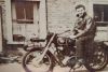 Barry Mason on one of his first bikes