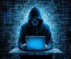 Scammer on his computer