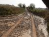 Muck on country roads caused by vehicles carrying liquid digestate to ADs  (photo: Devon CPRE)