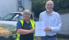 Mr Berry being present with his prize certificate