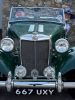 Duncan and Liz Chilcott in the 1956 MG