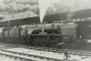 Steam engine at Exeter Central