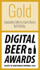 Gold winner Digital Beer Awards