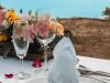 Restaurant table al fresco