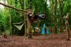 Child on swing