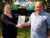 Presentation of Regional Cider Pub Of The Year Certificate to Tom Cobley Tavern
