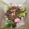 The winning chocolate brownie tower
