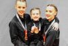 Three medals for Honiton gymnasts at national acrobatic finals