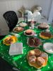 Table of treats to raise money for Macmillan