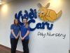 Chloe and Louella at Kiddi Caru Day Nursery 